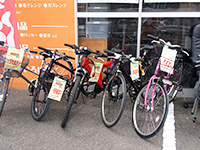 リサイクル商品の自転車